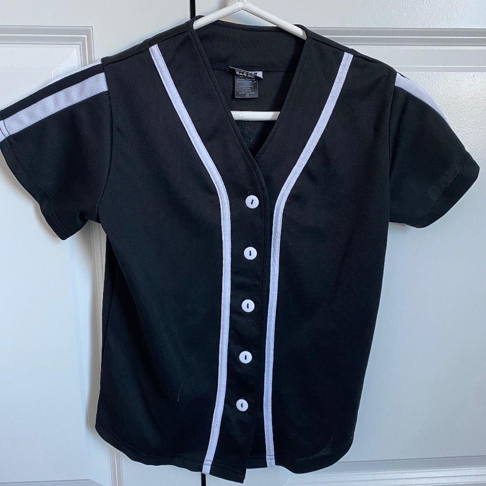 Just For Kix / MoveU Hip Hop Baseball Jersey 81 Size Youth Small